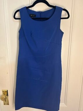 Studio Sleeveless Cobalt Sheath Dress